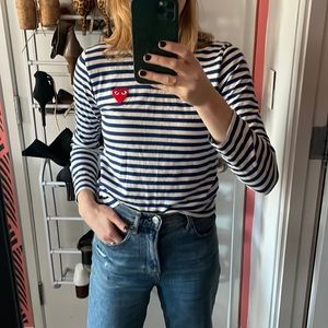 Striped Play Comme des Garçons Shirt
